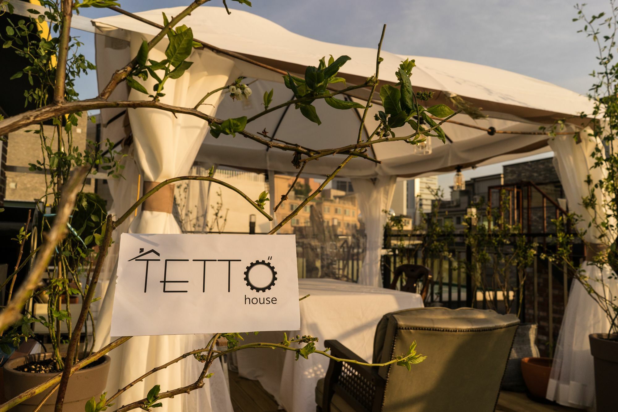 Tetto House Rooftop Garden Seoul Bagian luar foto